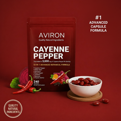 AVIRON™ Cayenne Pepper Softgels